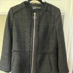 Women’s Black Zara Coat